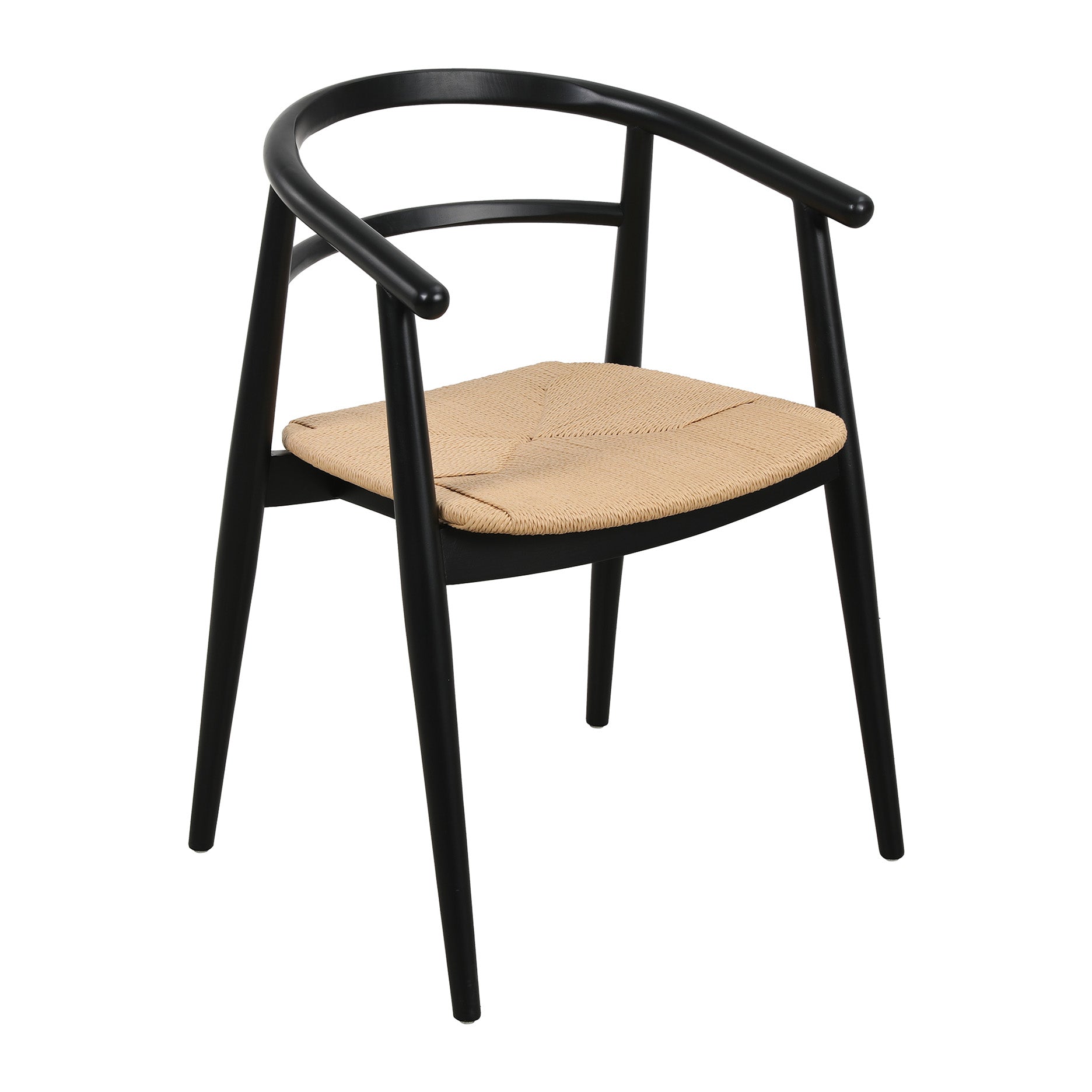 Søndervig spisebordsstol - Sort